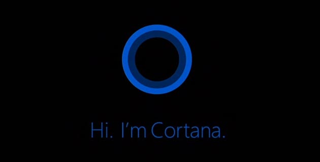 windows 10 cortana, "Hi. I'm Cortana"