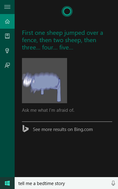 cortana conversational abilities