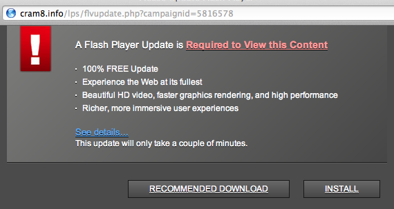 adobe flashplayer required to view content