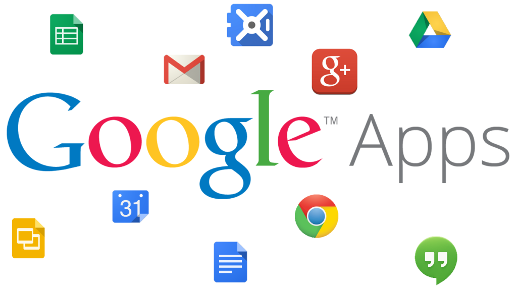 google apps, chrome, gmail, drive, docs, slides, sheets