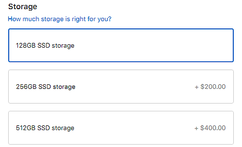 mac storage options and pricing image