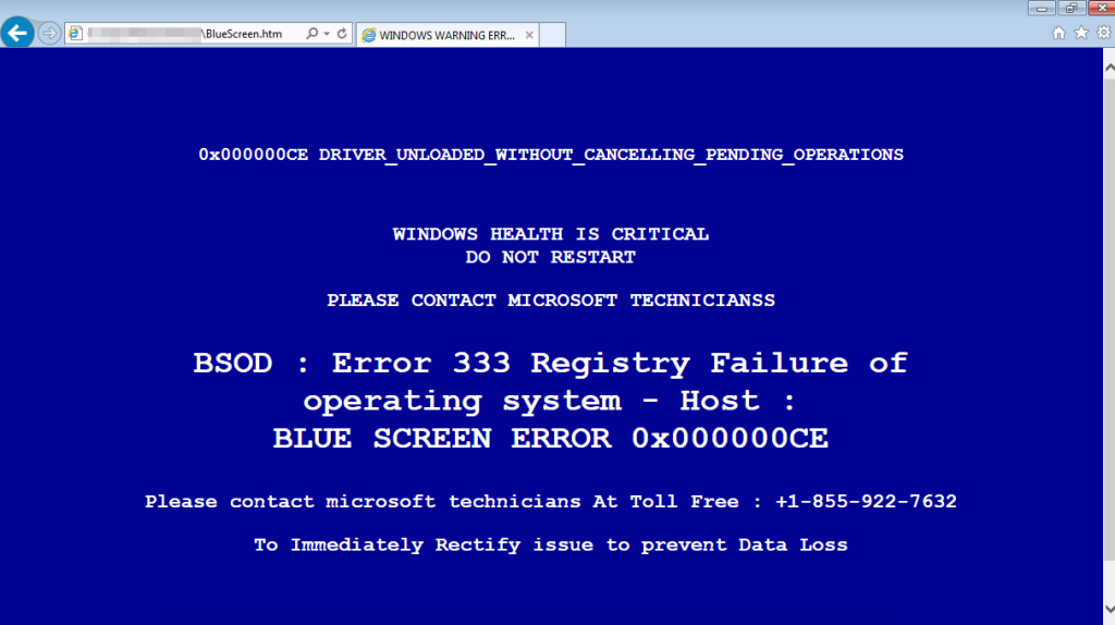 error, data loss, blue screen error windows message
